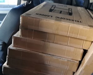 直奔120公里把梯子送達客戶手中，為專業(yè)點贊
